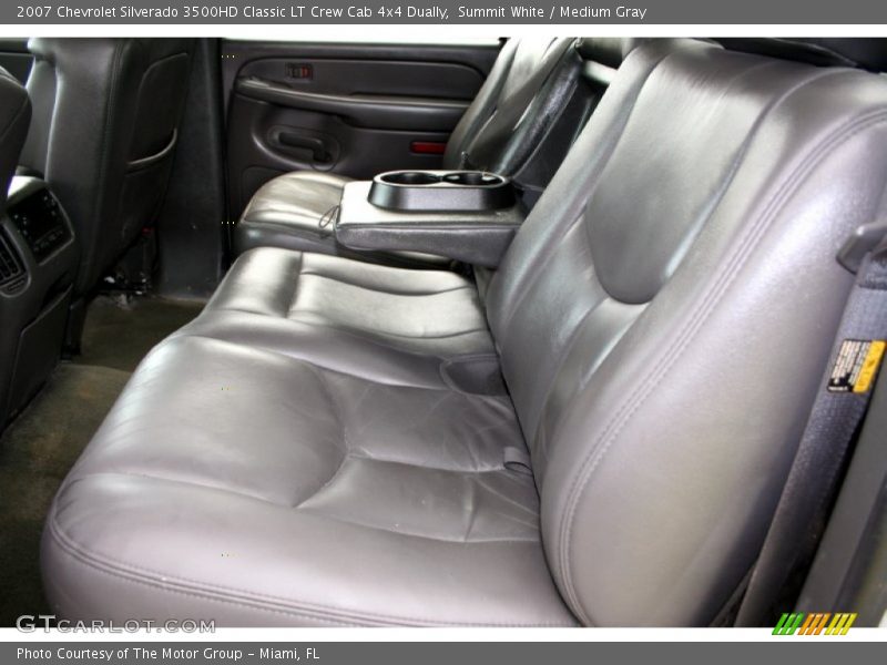 Summit White / Medium Gray 2007 Chevrolet Silverado 3500HD Classic LT Crew Cab 4x4 Dually