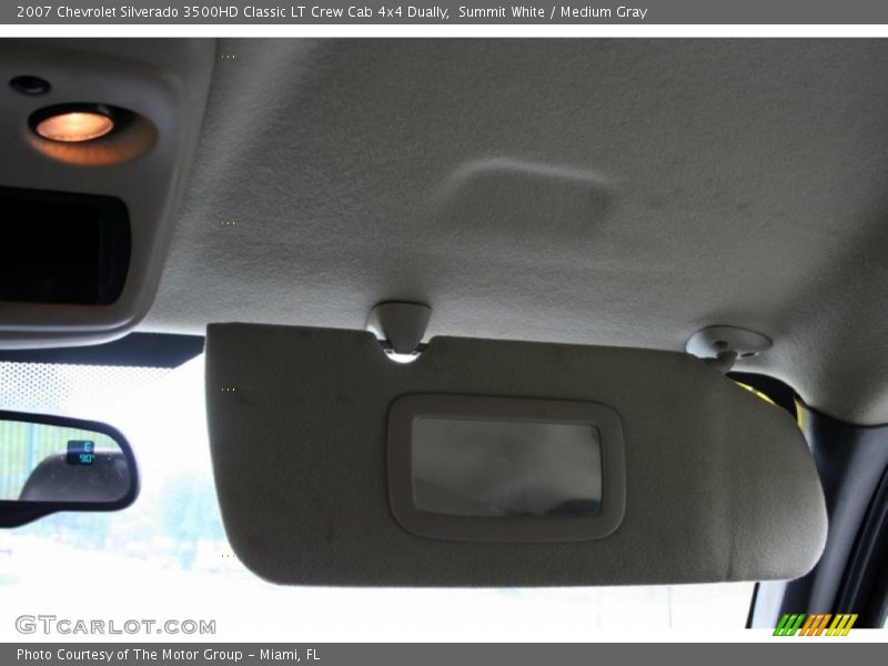 Summit White / Medium Gray 2007 Chevrolet Silverado 3500HD Classic LT Crew Cab 4x4 Dually