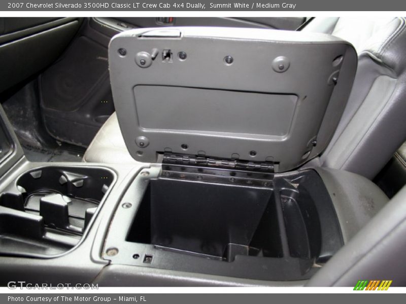 Summit White / Medium Gray 2007 Chevrolet Silverado 3500HD Classic LT Crew Cab 4x4 Dually