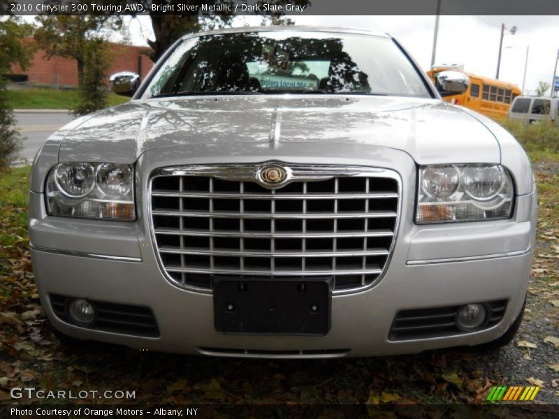 Bright Silver Metallic / Dark Slate Gray 2010 Chrysler 300 Touring AWD