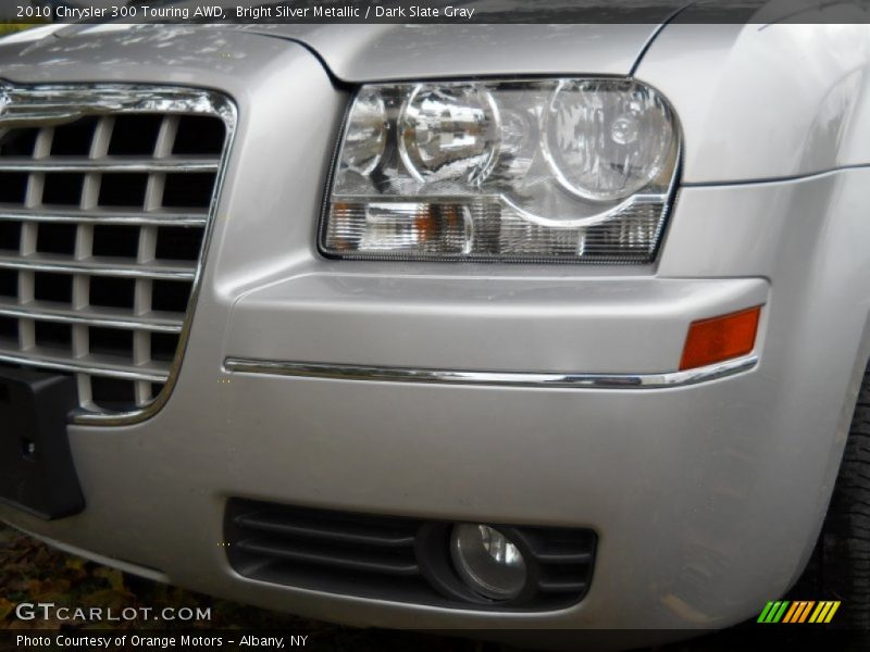 Bright Silver Metallic / Dark Slate Gray 2010 Chrysler 300 Touring AWD