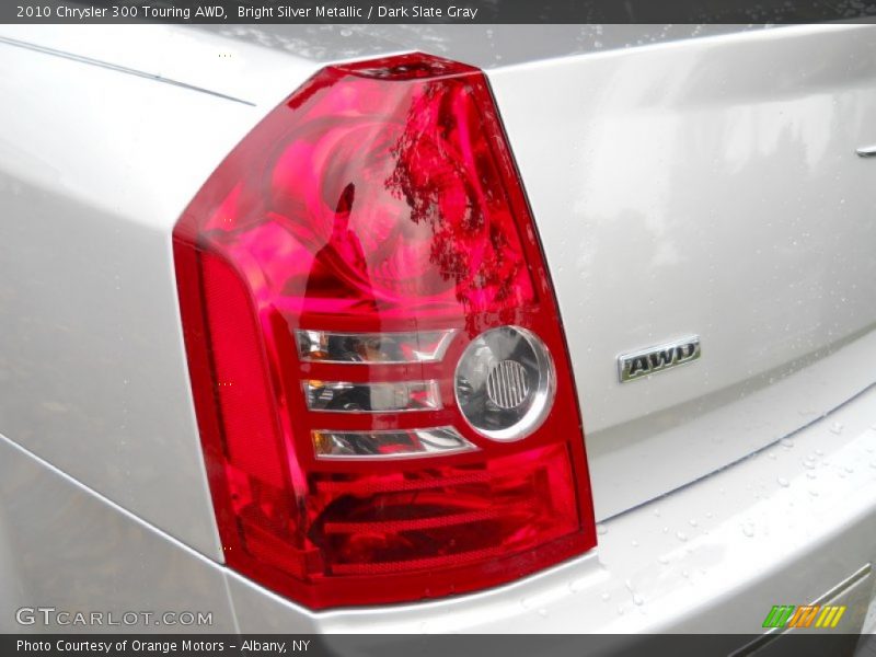 Bright Silver Metallic / Dark Slate Gray 2010 Chrysler 300 Touring AWD