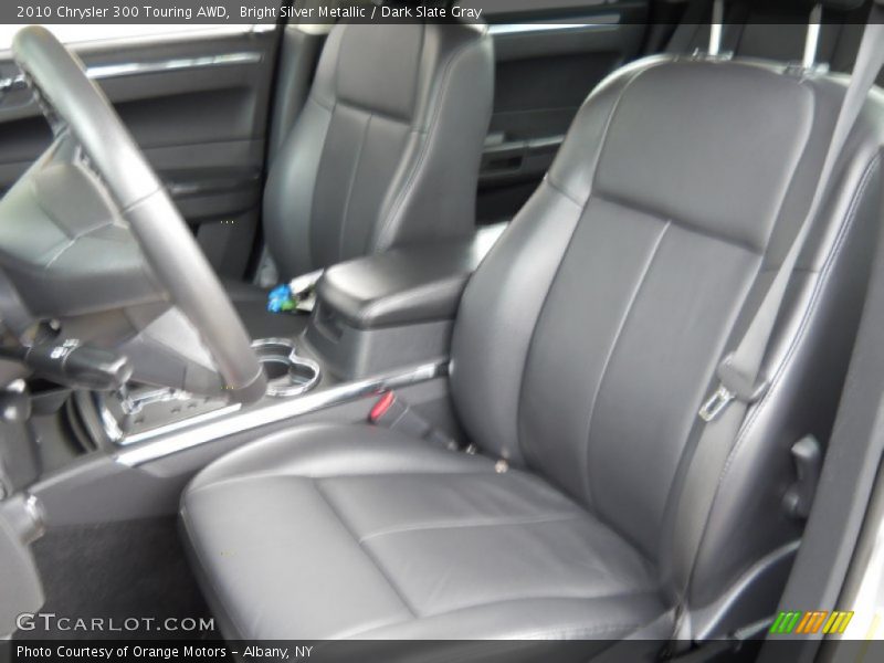 Bright Silver Metallic / Dark Slate Gray 2010 Chrysler 300 Touring AWD