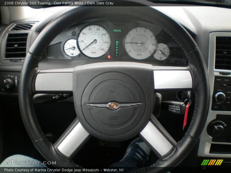 Cool Vanilla White / Dark Slate Gray 2008 Chrysler 300 Touring