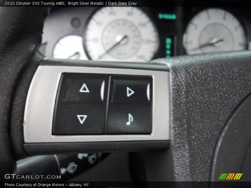 Bright Silver Metallic / Dark Slate Gray 2010 Chrysler 300 Touring AWD