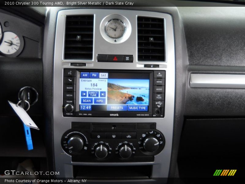 Bright Silver Metallic / Dark Slate Gray 2010 Chrysler 300 Touring AWD