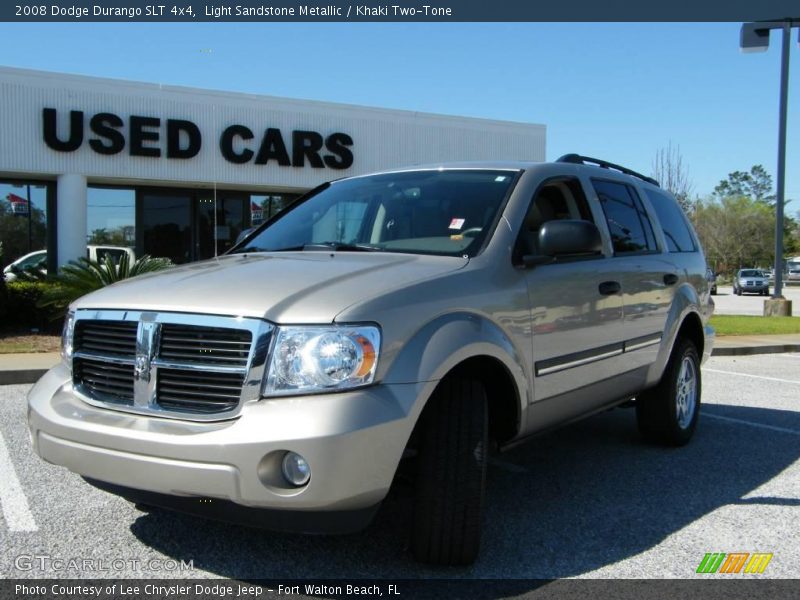 Light Sandstone Metallic / Khaki Two-Tone 2008 Dodge Durango SLT 4x4