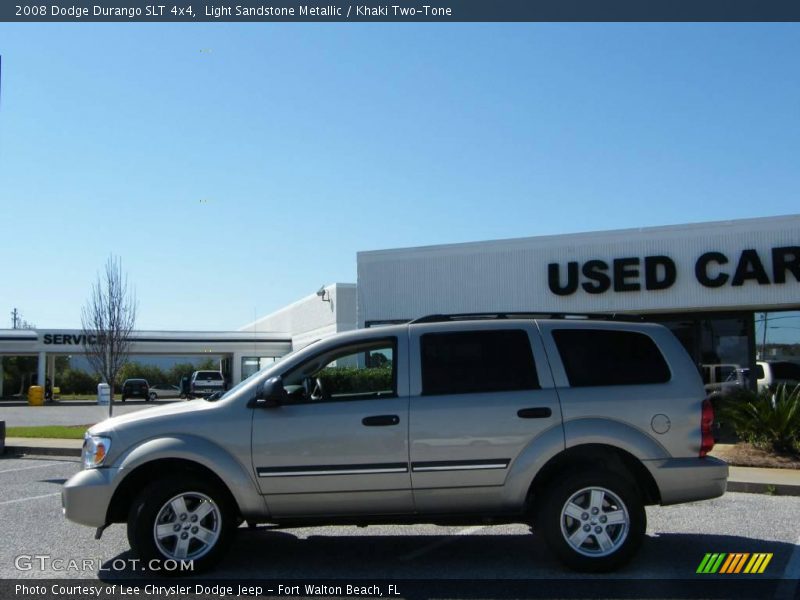 Light Sandstone Metallic / Khaki Two-Tone 2008 Dodge Durango SLT 4x4