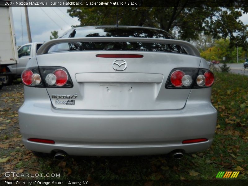 Glacier Silver Metallic / Black 2007 Mazda MAZDA6 i Touring Hatchback