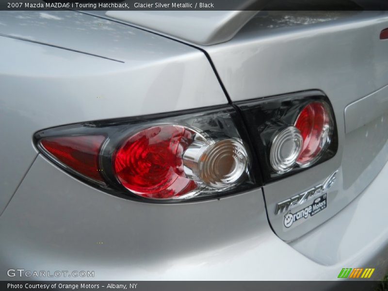 Glacier Silver Metallic / Black 2007 Mazda MAZDA6 i Touring Hatchback