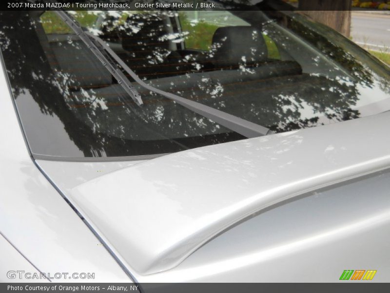 Glacier Silver Metallic / Black 2007 Mazda MAZDA6 i Touring Hatchback
