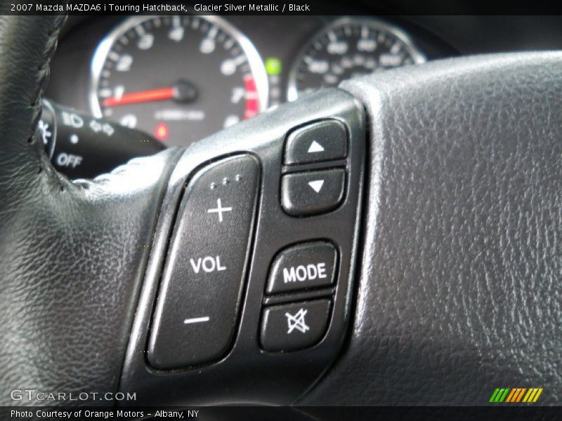 Glacier Silver Metallic / Black 2007 Mazda MAZDA6 i Touring Hatchback