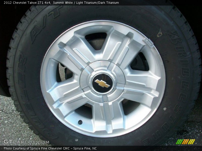  2012 Tahoe Z71 4x4 Wheel