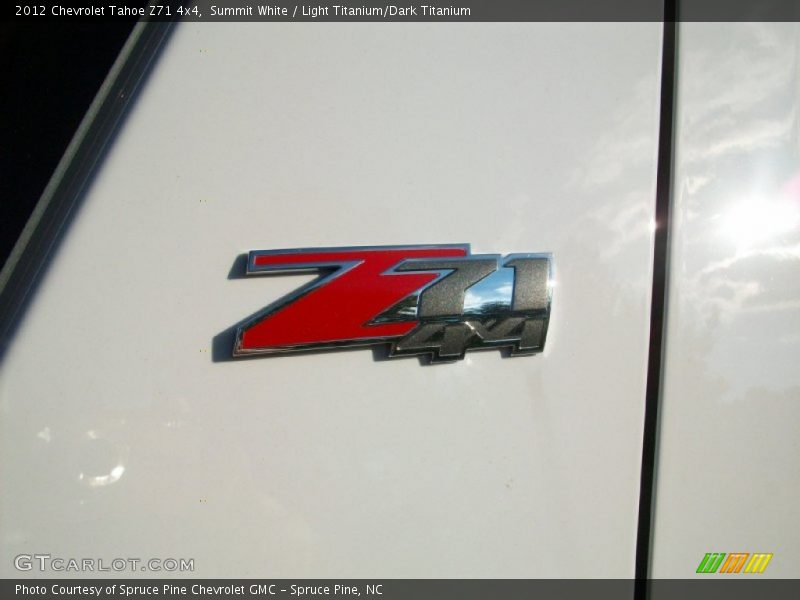  2012 Tahoe Z71 4x4 Logo