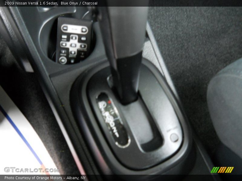Blue Onyx / Charcoal 2009 Nissan Versa 1.6 Sedan