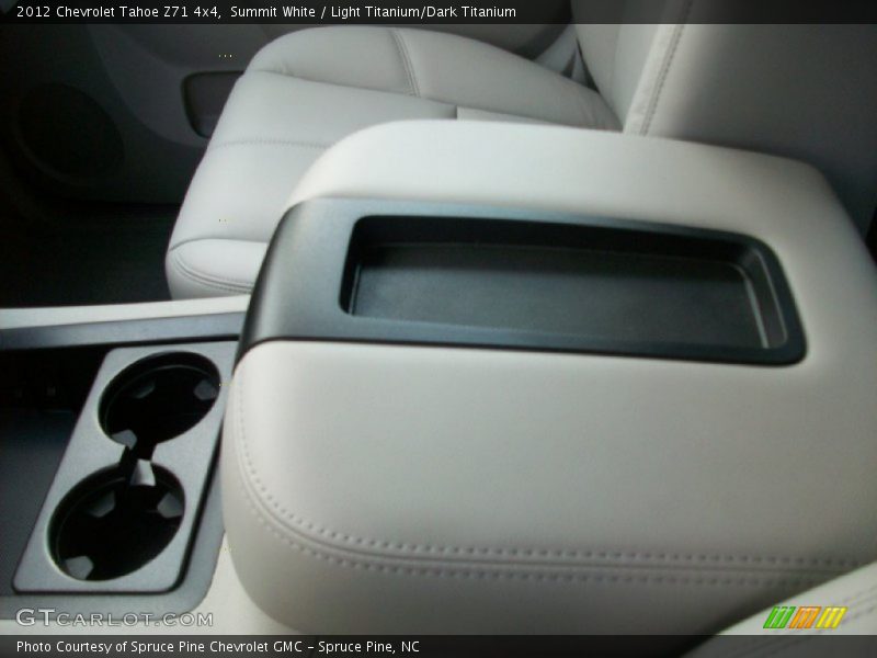 Summit White / Light Titanium/Dark Titanium 2012 Chevrolet Tahoe Z71 4x4