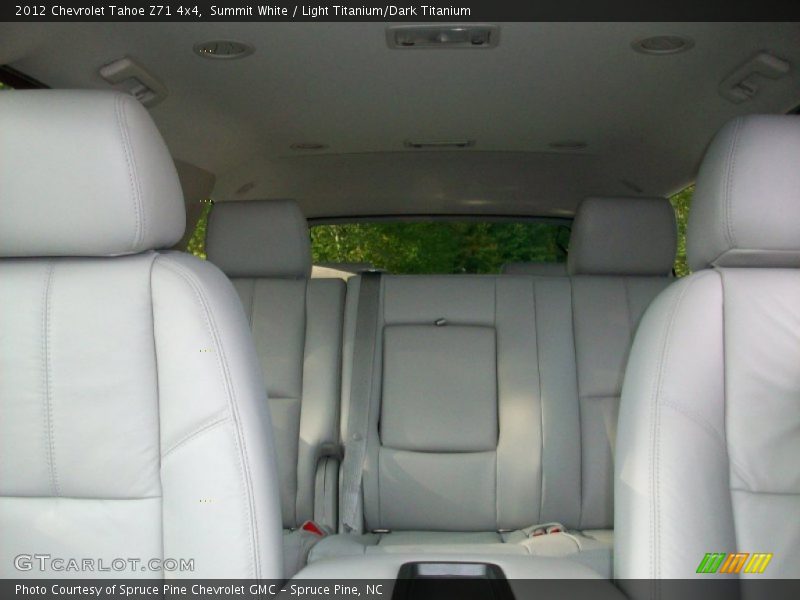 Summit White / Light Titanium/Dark Titanium 2012 Chevrolet Tahoe Z71 4x4