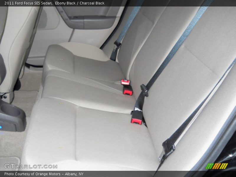 Ebony Black / Charcoal Black 2011 Ford Focus SES Sedan
