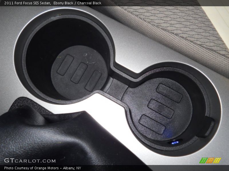 Ebony Black / Charcoal Black 2011 Ford Focus SES Sedan