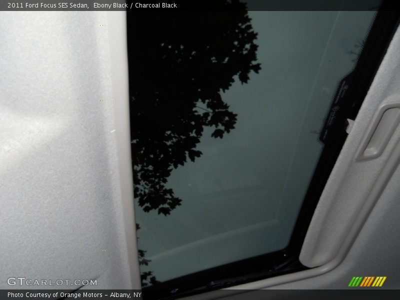 Ebony Black / Charcoal Black 2011 Ford Focus SES Sedan