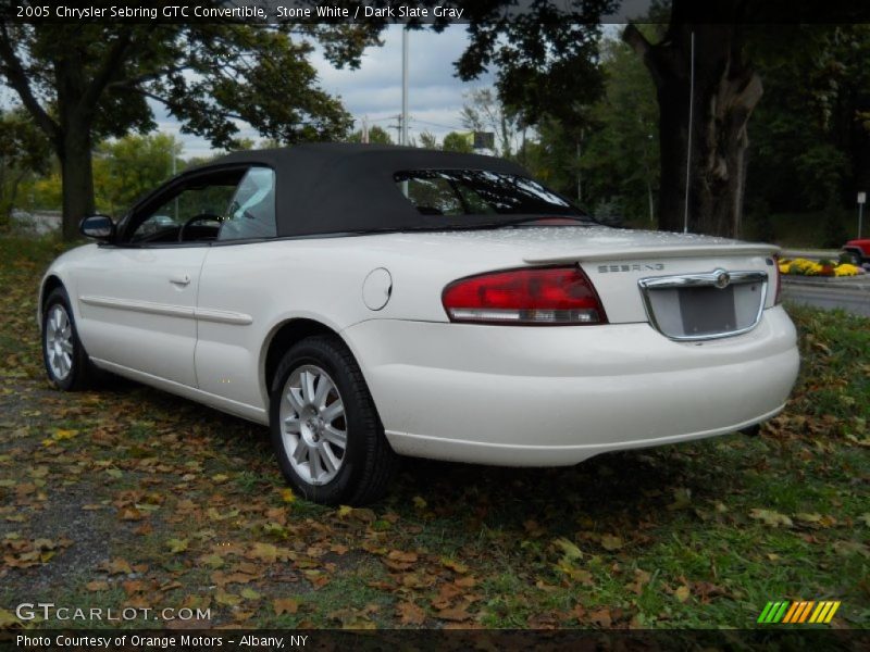 Stone White / Dark Slate Gray 2005 Chrysler Sebring GTC Convertible