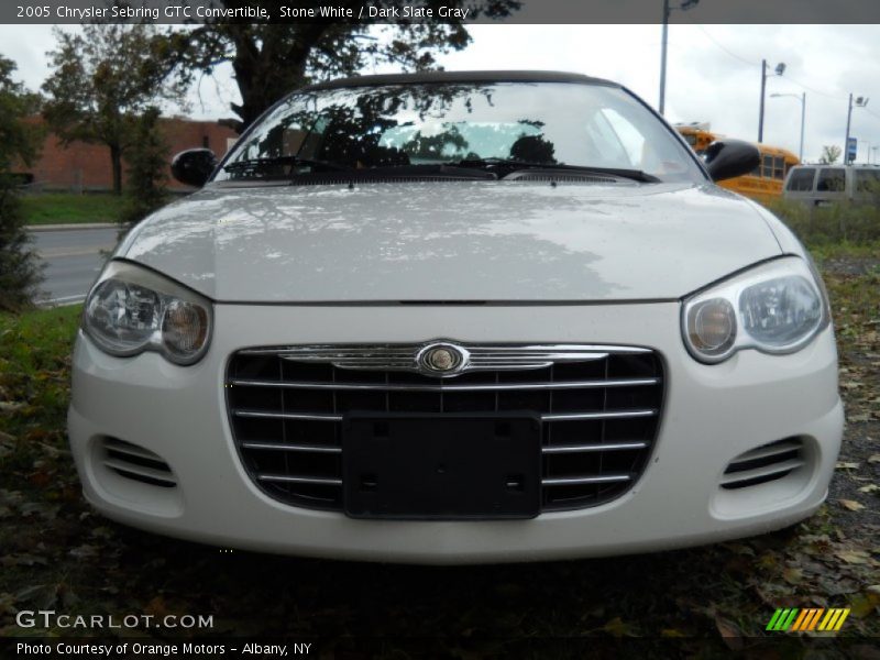 Stone White / Dark Slate Gray 2005 Chrysler Sebring GTC Convertible