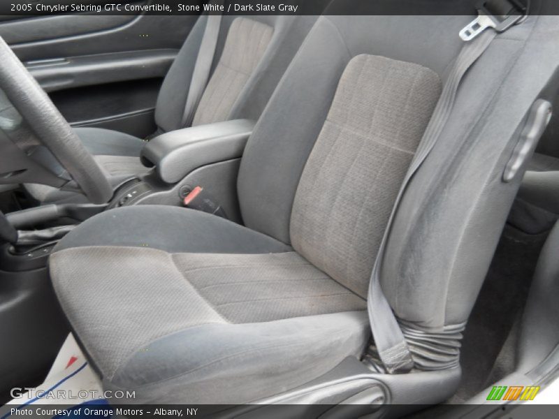 Stone White / Dark Slate Gray 2005 Chrysler Sebring GTC Convertible