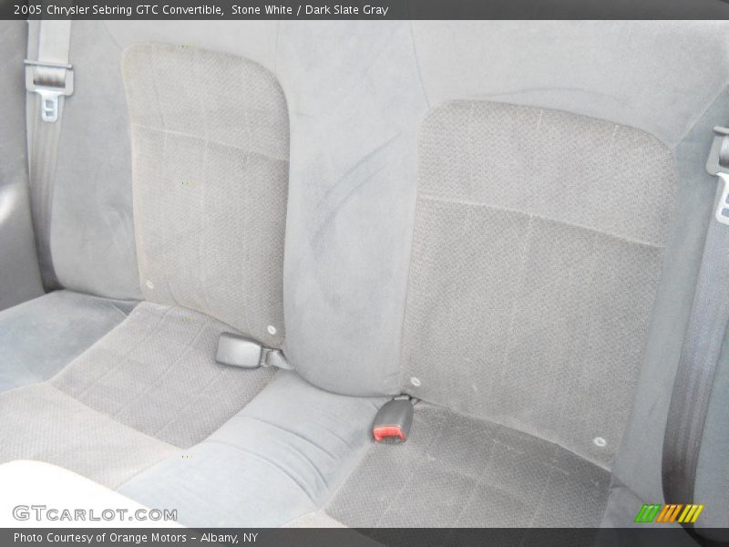 Stone White / Dark Slate Gray 2005 Chrysler Sebring GTC Convertible