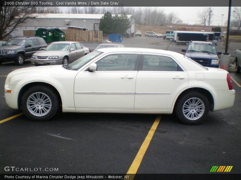 Cool Vanilla White / Dark Slate Gray 2008 Chrysler 300 Touring