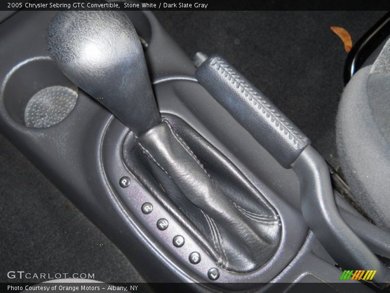 Stone White / Dark Slate Gray 2005 Chrysler Sebring GTC Convertible