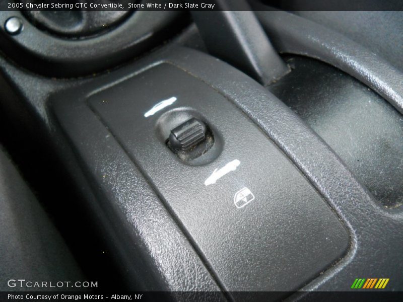 Stone White / Dark Slate Gray 2005 Chrysler Sebring GTC Convertible