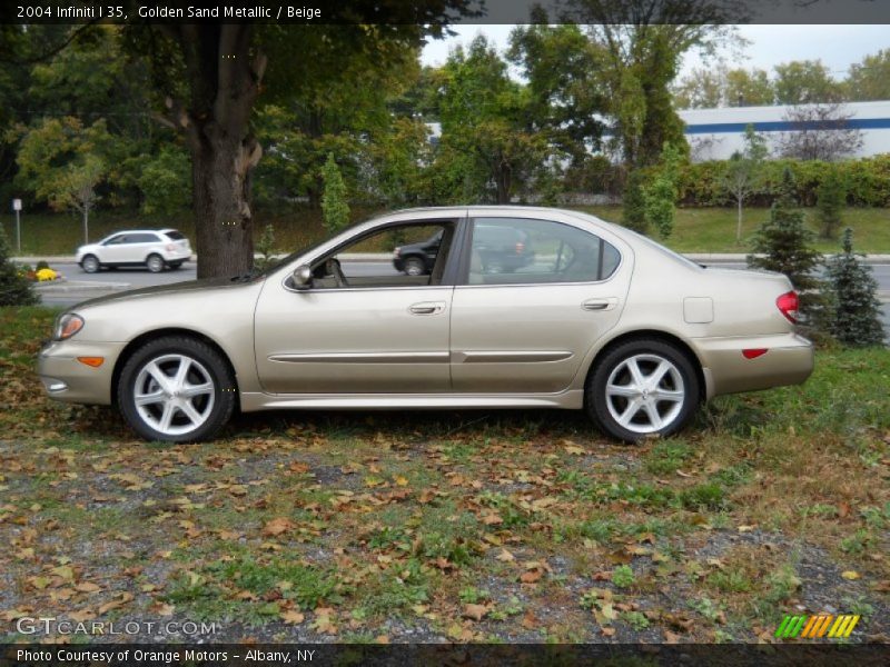 Golden Sand Metallic / Beige 2004 Infiniti I 35