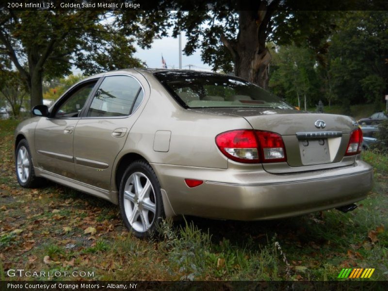 Golden Sand Metallic / Beige 2004 Infiniti I 35