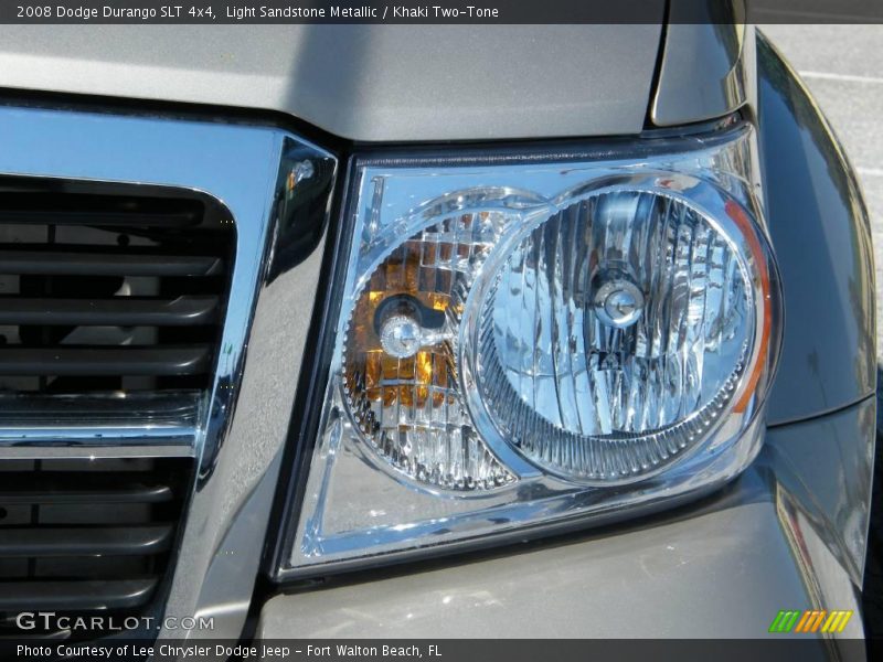 Light Sandstone Metallic / Khaki Two-Tone 2008 Dodge Durango SLT 4x4