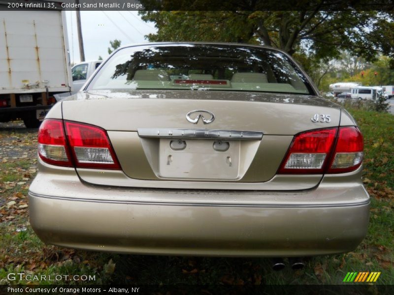 Golden Sand Metallic / Beige 2004 Infiniti I 35
