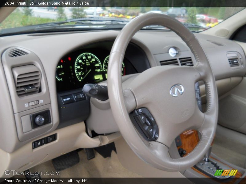 Golden Sand Metallic / Beige 2004 Infiniti I 35