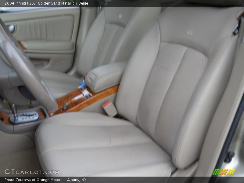 Golden Sand Metallic / Beige 2004 Infiniti I 35