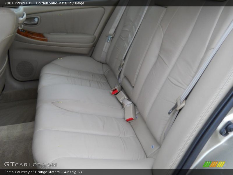 Golden Sand Metallic / Beige 2004 Infiniti I 35