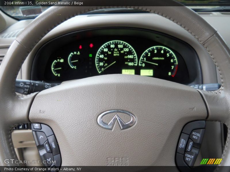 Golden Sand Metallic / Beige 2004 Infiniti I 35
