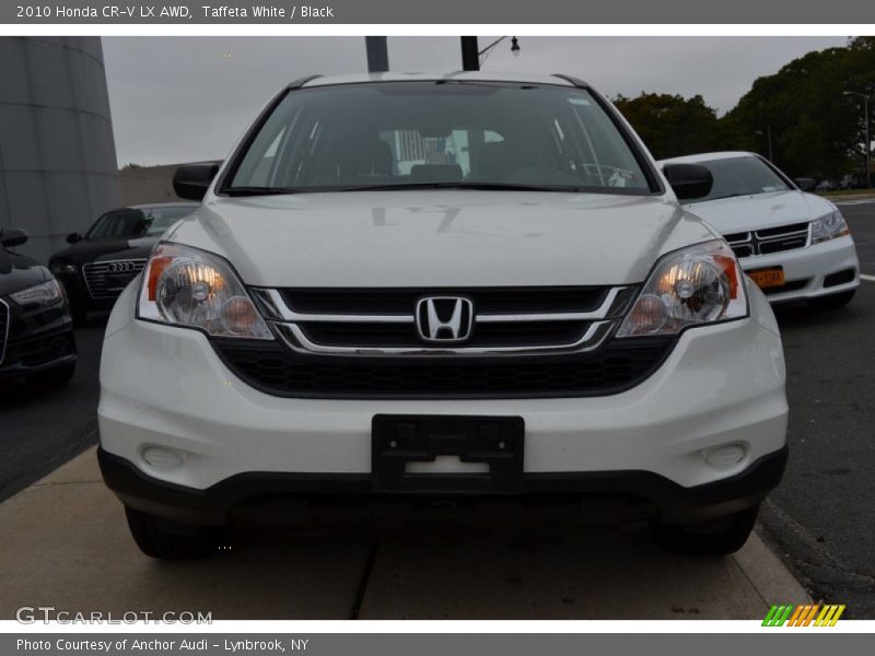 Taffeta White / Black 2010 Honda CR-V LX AWD