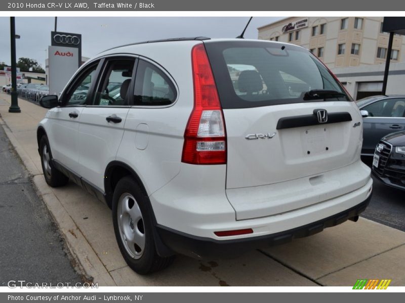 Taffeta White / Black 2010 Honda CR-V LX AWD