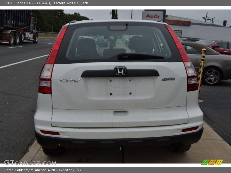 Taffeta White / Black 2010 Honda CR-V LX AWD