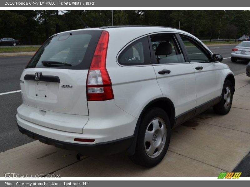 Taffeta White / Black 2010 Honda CR-V LX AWD