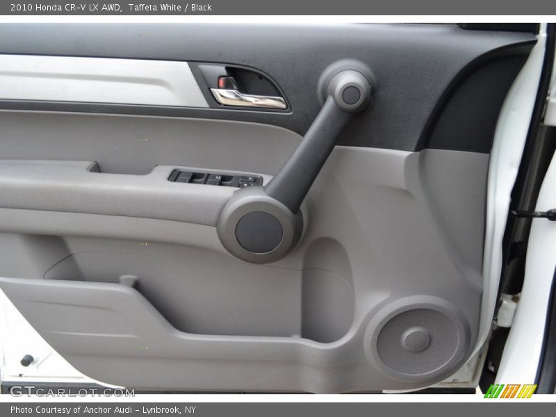 Taffeta White / Black 2010 Honda CR-V LX AWD