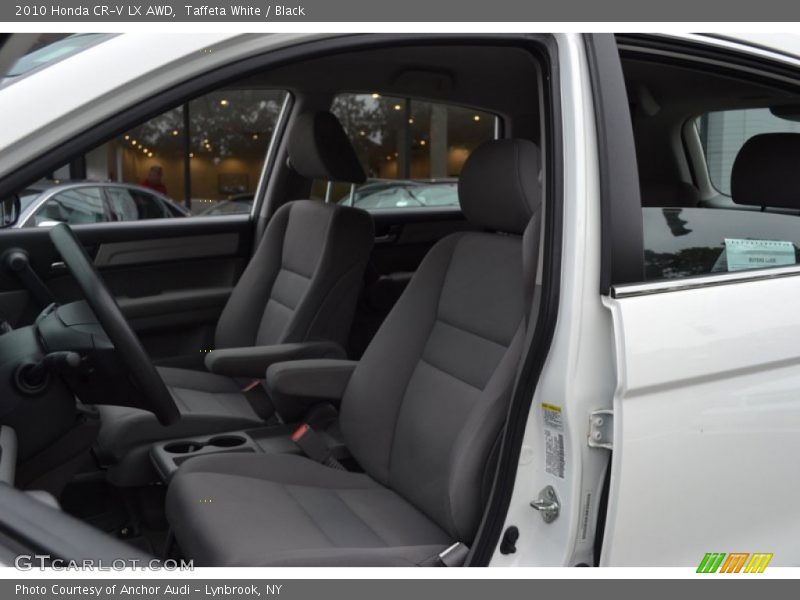 Taffeta White / Black 2010 Honda CR-V LX AWD