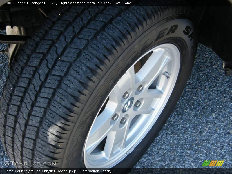 Light Sandstone Metallic / Khaki Two-Tone 2008 Dodge Durango SLT 4x4