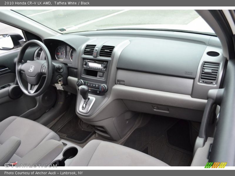 Taffeta White / Black 2010 Honda CR-V LX AWD