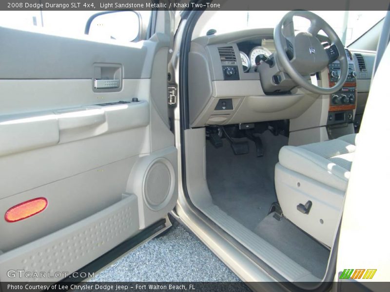 Light Sandstone Metallic / Khaki Two-Tone 2008 Dodge Durango SLT 4x4