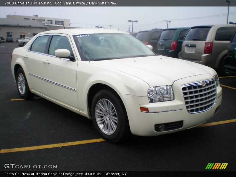 Cool Vanilla White / Dark Slate Gray 2008 Chrysler 300 Touring