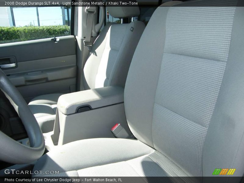 Light Sandstone Metallic / Khaki Two-Tone 2008 Dodge Durango SLT 4x4